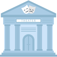 színház